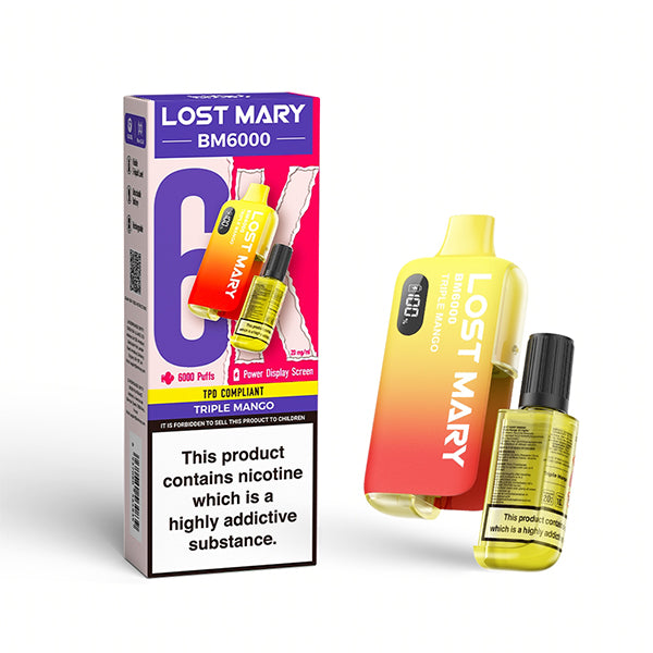 Lost Mary - BM 6000 Puff - Disposable Vape