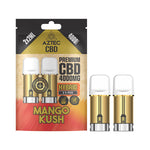 Aztec CBD Pod Refill 4000MG | Broad Spectrum | Grape Fruit | Indica