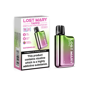 Lost Mary TAPPO Pre-Filled Pod Kit | Cheapest Best Vape Store London Vape Now UK x CBD FARMacy Lost Mary TAPPO Pre-Filled Pod Kit | Cheapest Best Vape Store London Vape Now UK x CBD FARMacy
