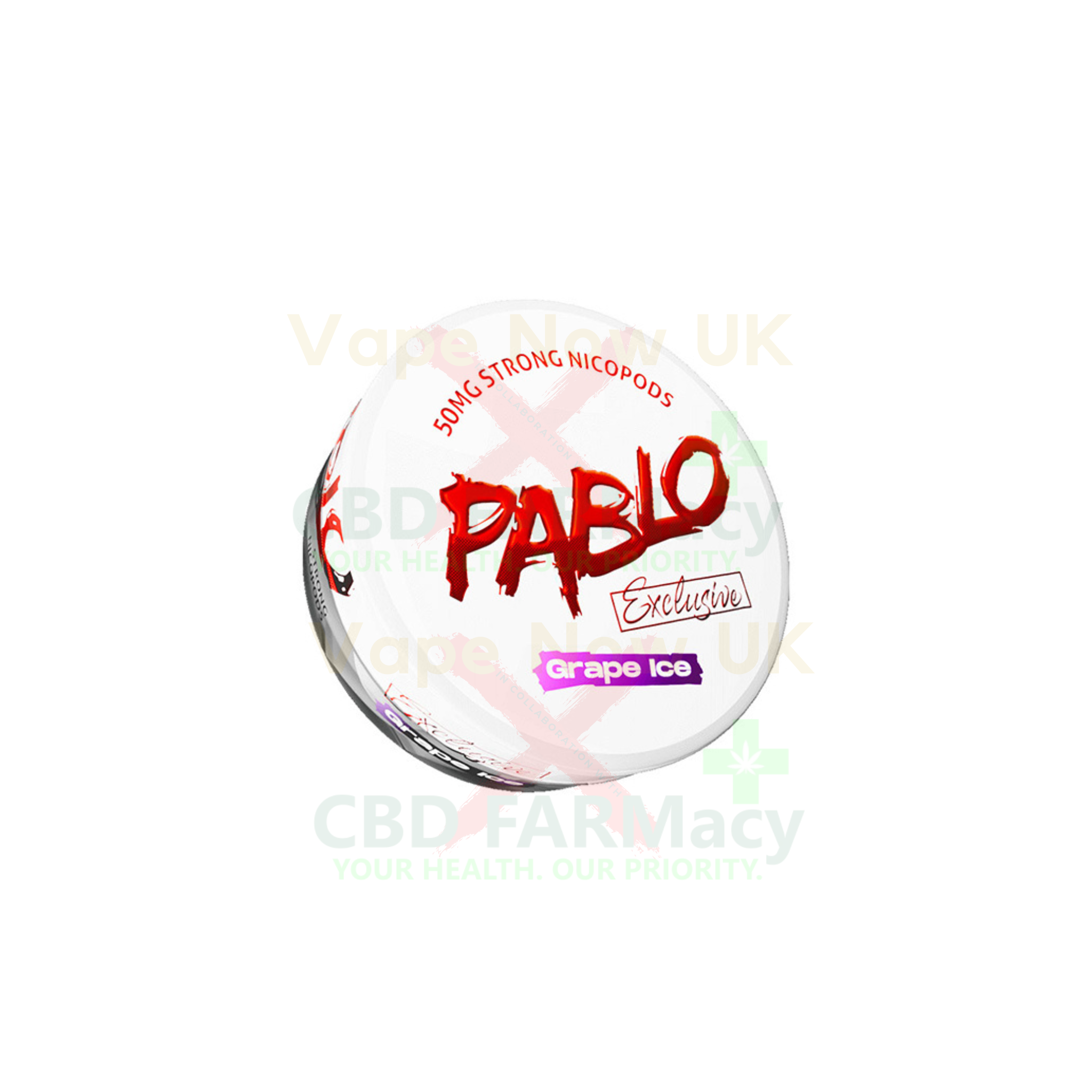 Pablo nicotine pouch Grape Ice