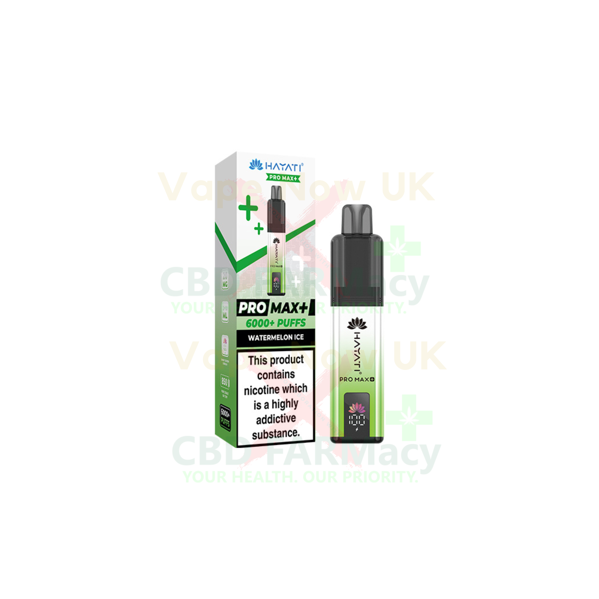 HAYATI | Pro Max 6000+ | Prefilled Vape Kit | 20mg | 40+ flavours