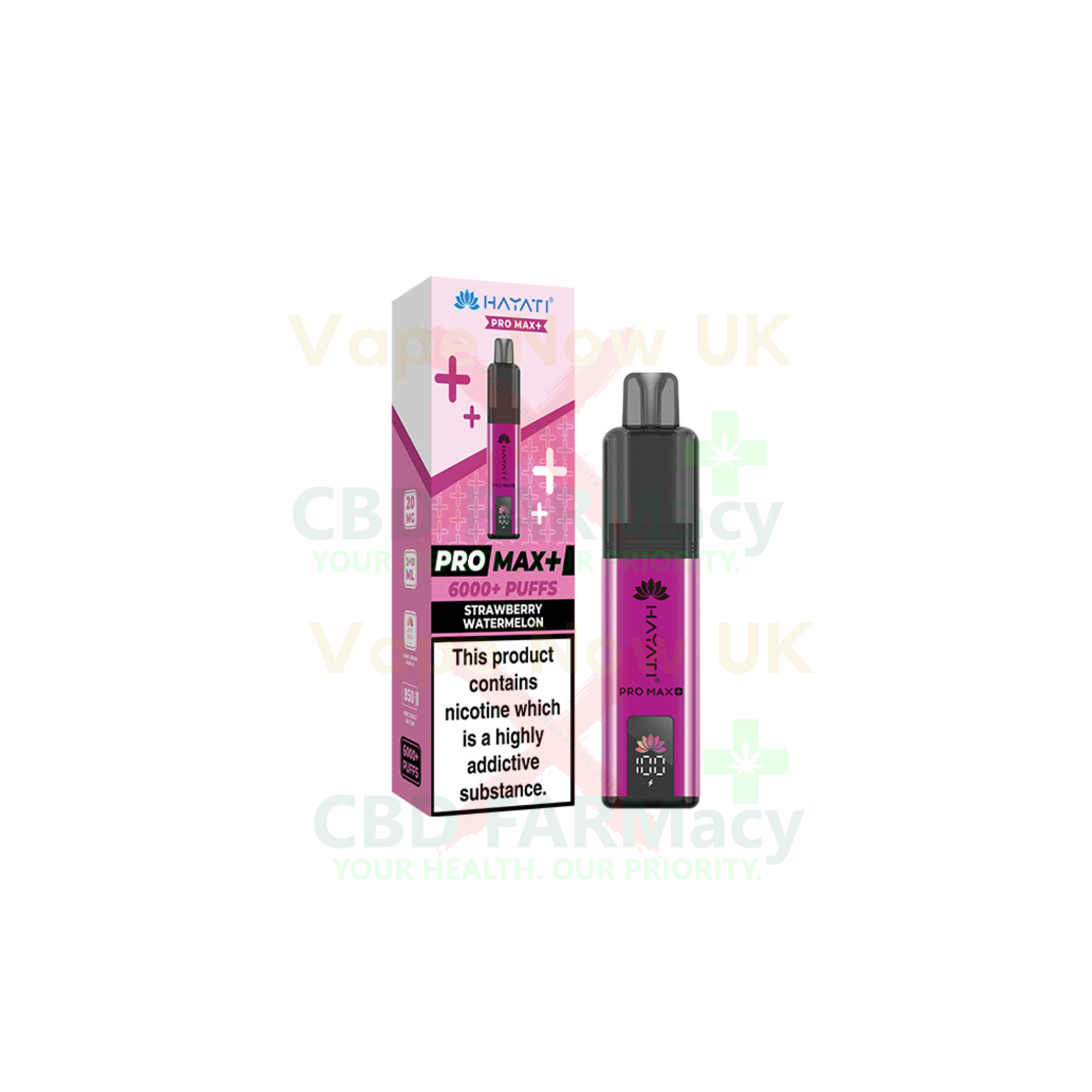HAYATI | Pro Max 6000+ | Prefilled Vape Kit | 20mg | 40+ flavours