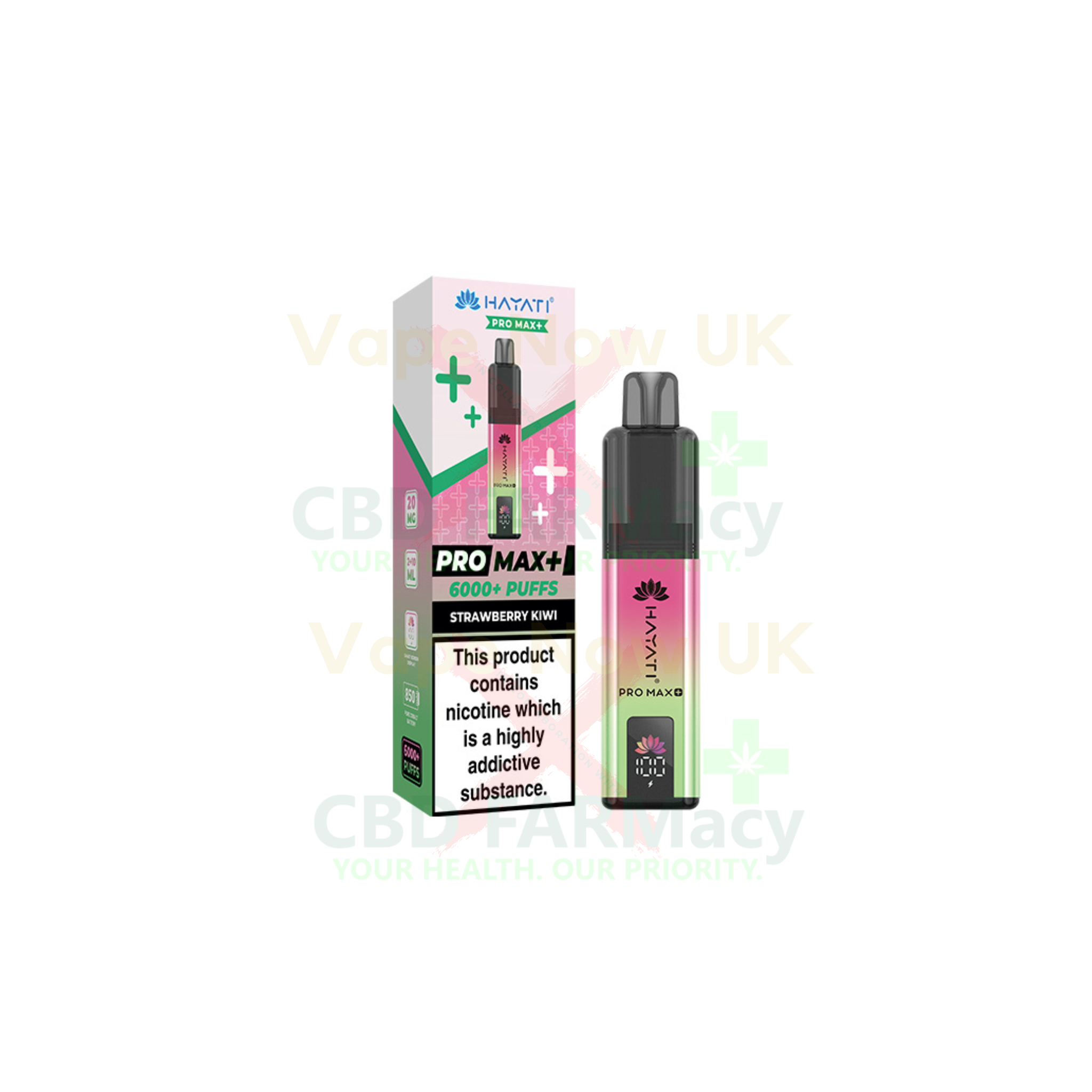 HAYATI | Pro Max 6000+ | Prefilled Vape Kit | 20mg | 40+ flavours
