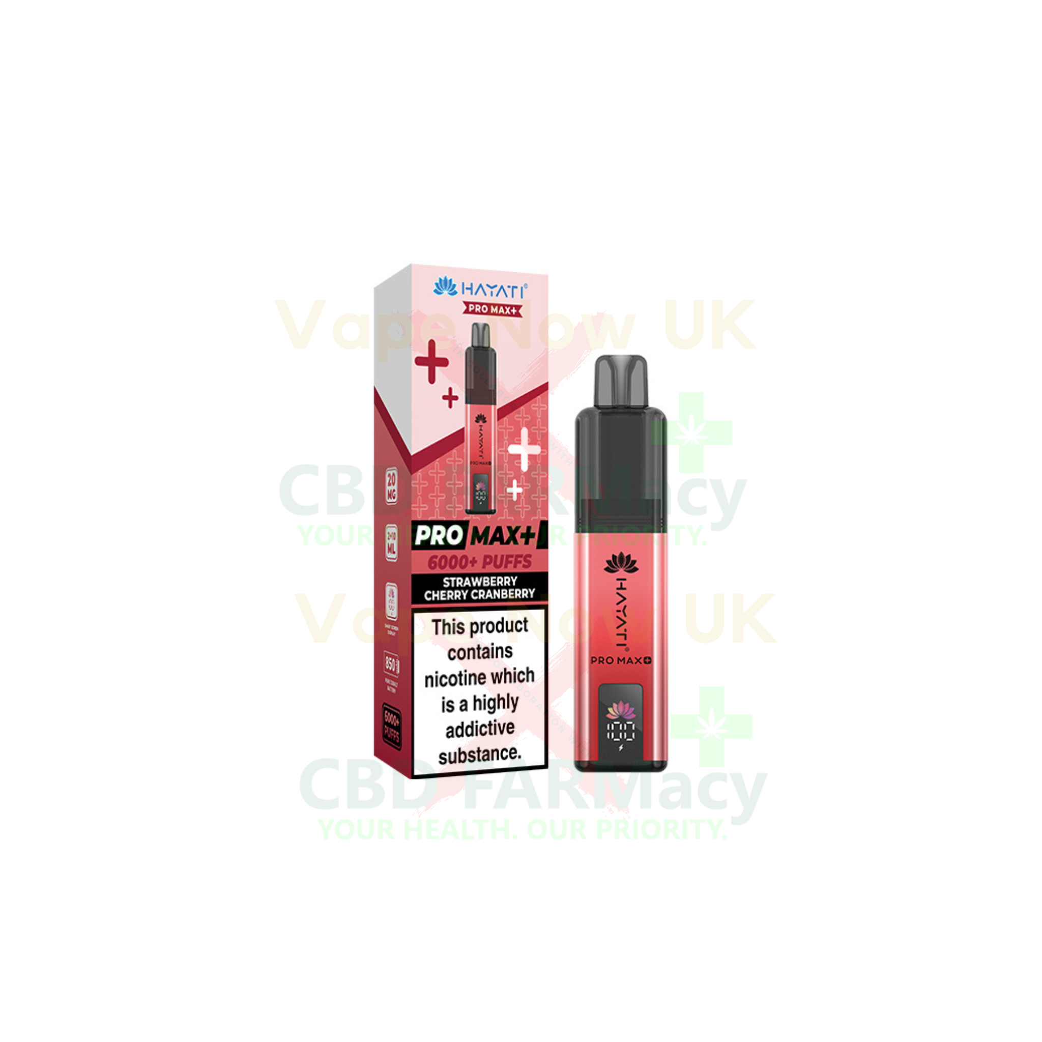 HAYATI | Pro Max 6000+ | Prefilled Vape Kit | 20mg | 40+ flavours