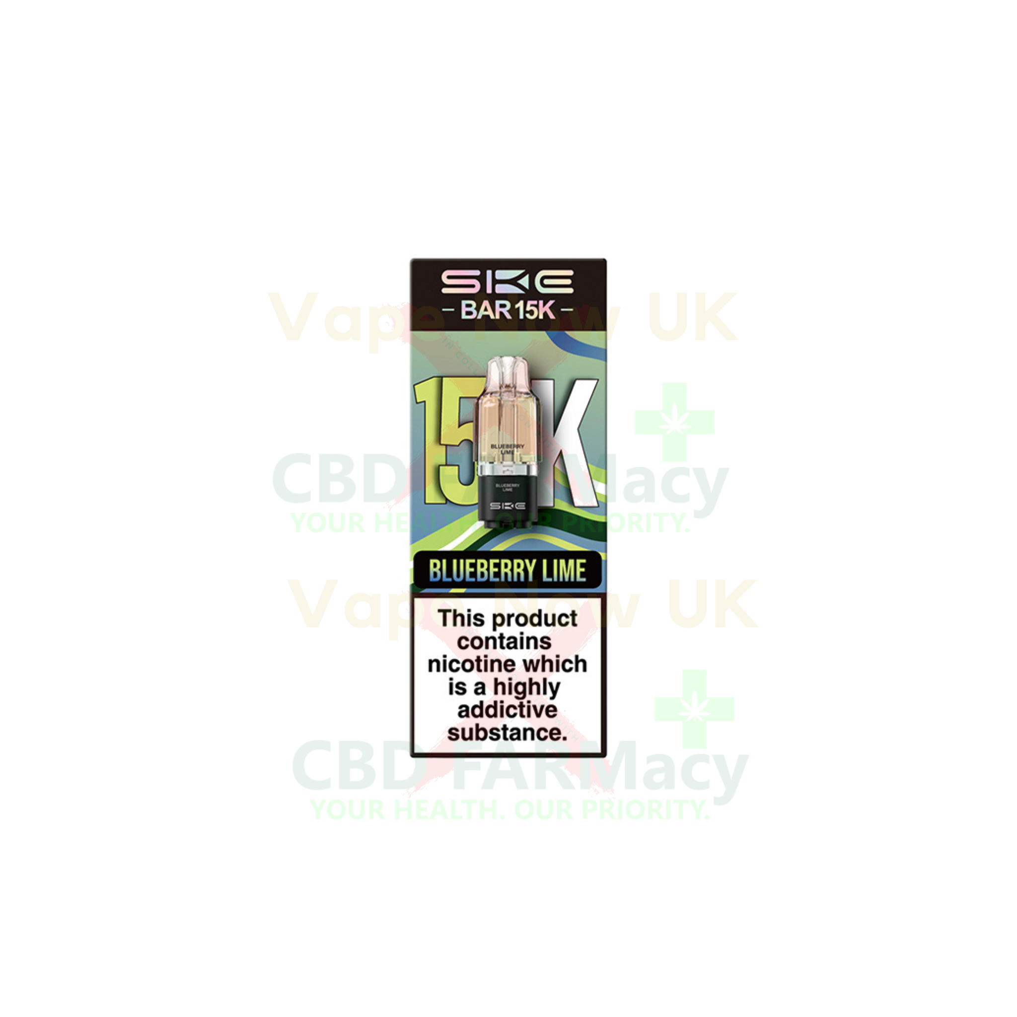 SKE Bar 15K Pods | SKE Crystal 15k Pre-filled Pods | 16+ Flavours