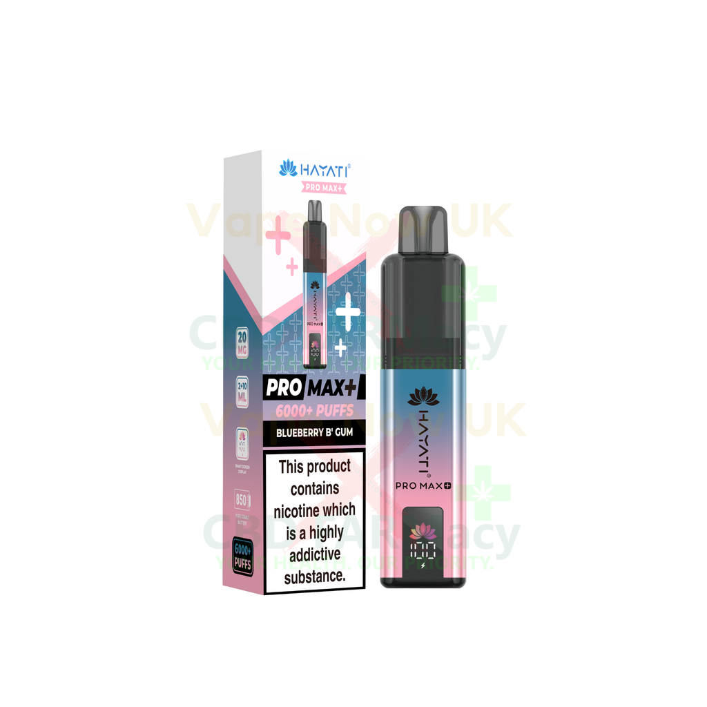 HAYATI | Pro Max 6000+ | Prefilled Vape Kit | 20mg | 40+ flavours