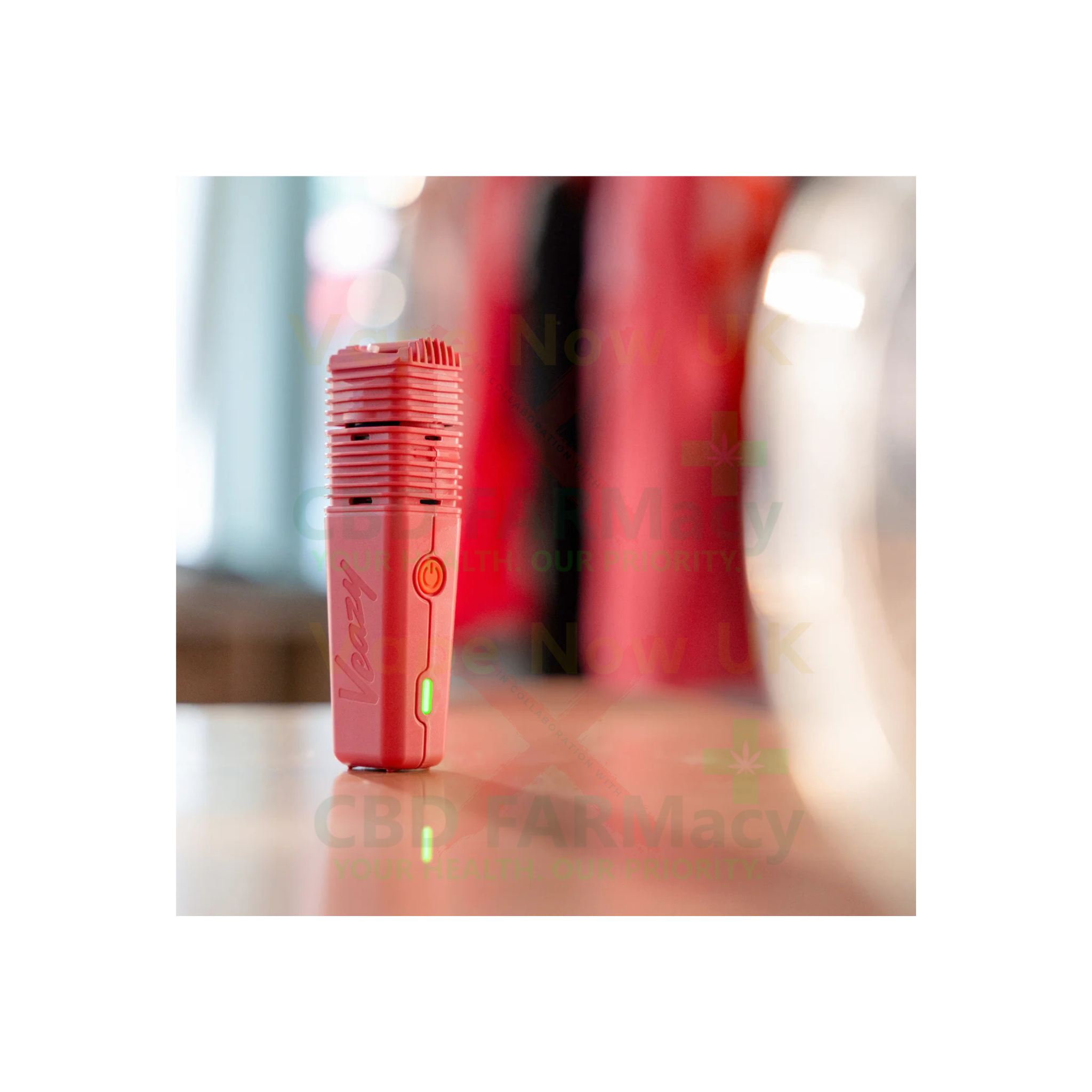 Veazy cooling unit removed, showing chamber opening and seal