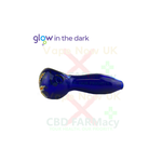 Transparent Pipe with Removable Bowl and Carb Hole