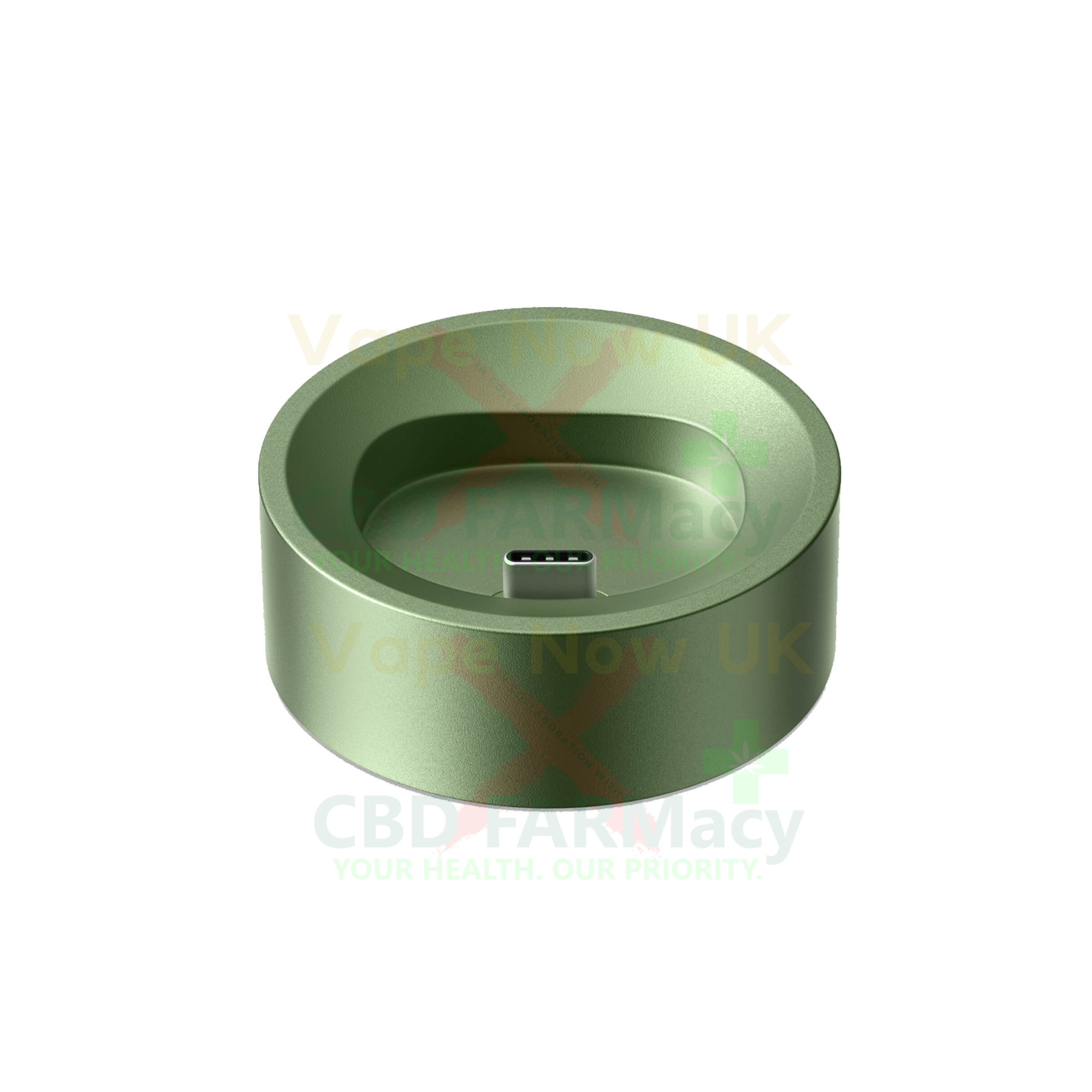 PAX FLOW Charging Dock Greenstone, CBD FARMacy