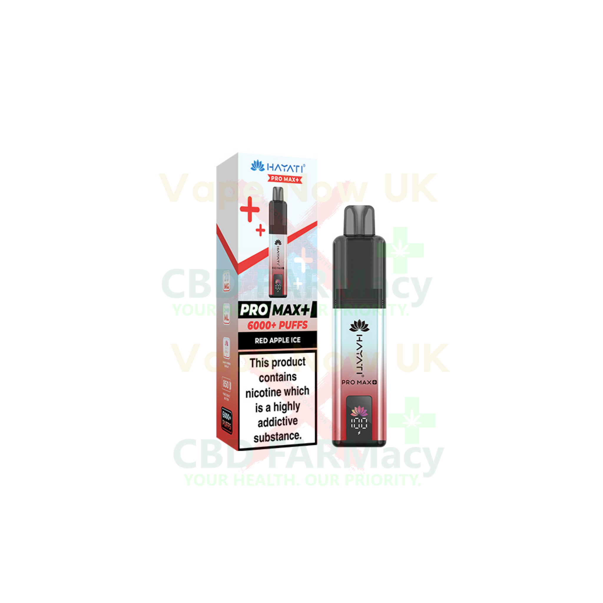HAYATI | Pro Max 6000+ | Prefilled Vape Kit | 20mg | 40+ flavours
