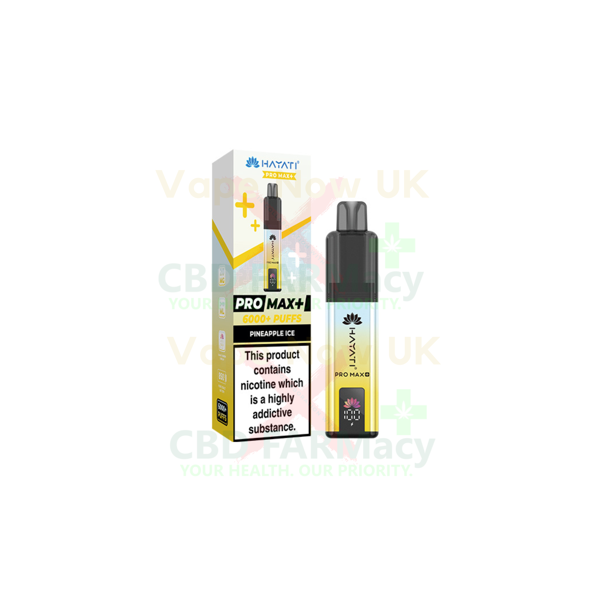 HAYATI | Pro Max 6000+ | Prefilled Vape Kit | 20mg | 40+ flavours