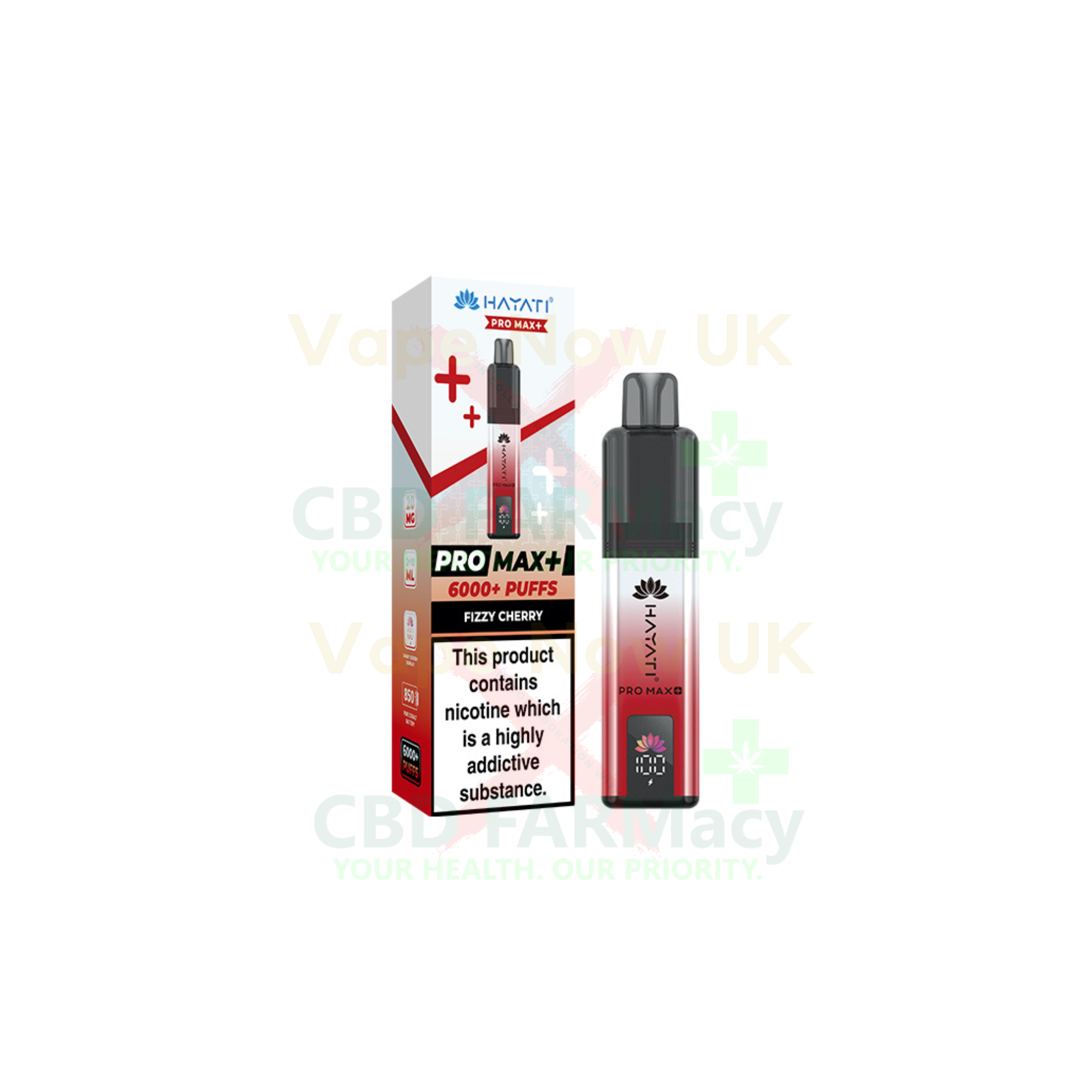 HAYATI | Pro Max 6000+ | Prefilled Vape Kit | 20mg | 40+ flavours