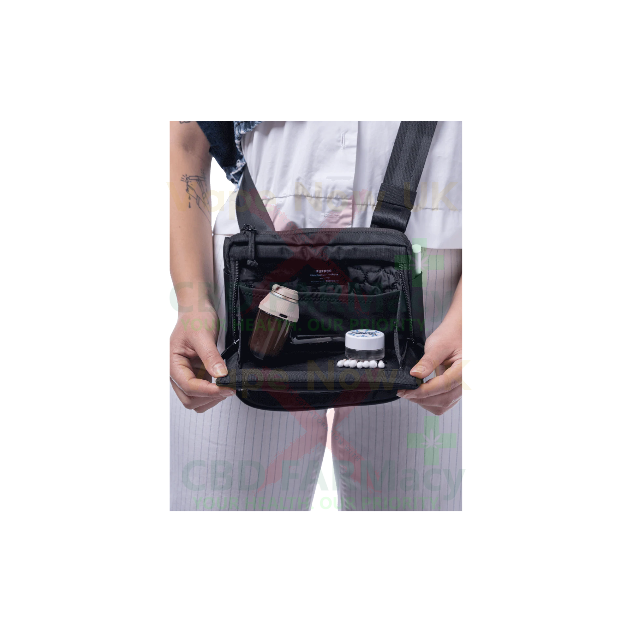 Puffco Proxy Travel Bag | Beige | High-Fashion, High-Function