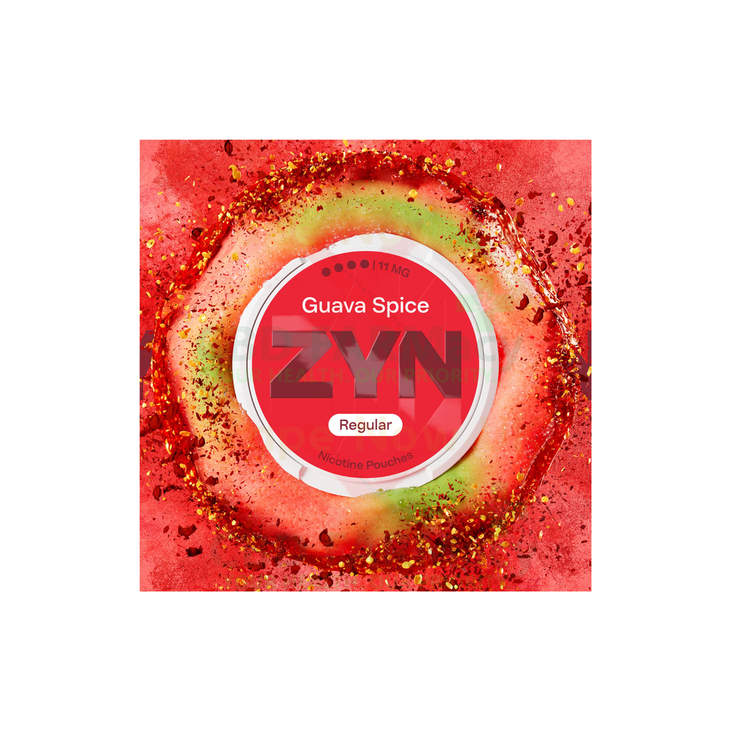 ZYN nicotine pouches guava spice