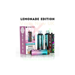 Pyne Pod Click 50K vape kit with three 2ml pods and three 10ml refill containers