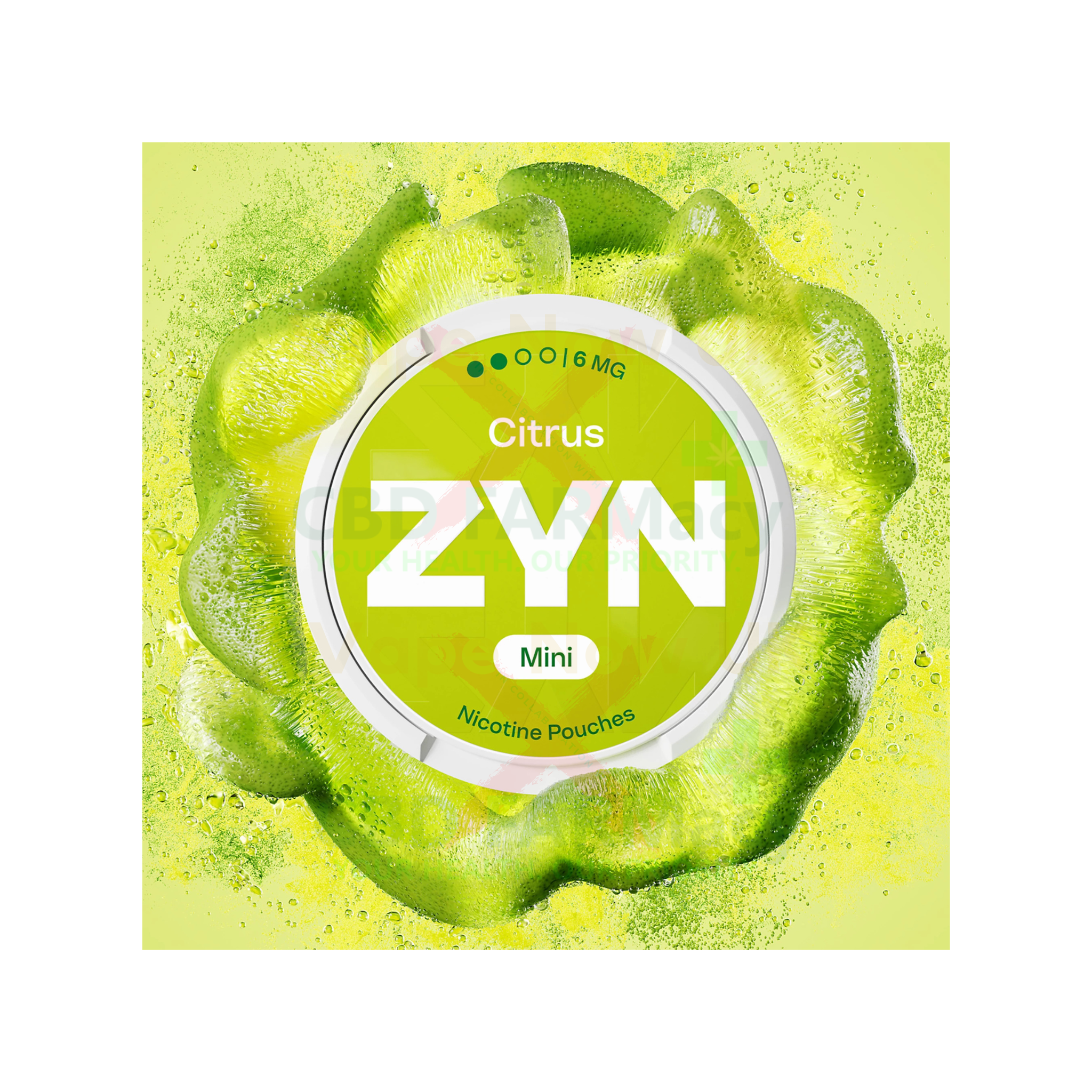 ZYN nicotine pouches citrus
