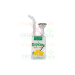 Glass Dab Bong | Orange Juice | Travel Dab Rig | 19cm