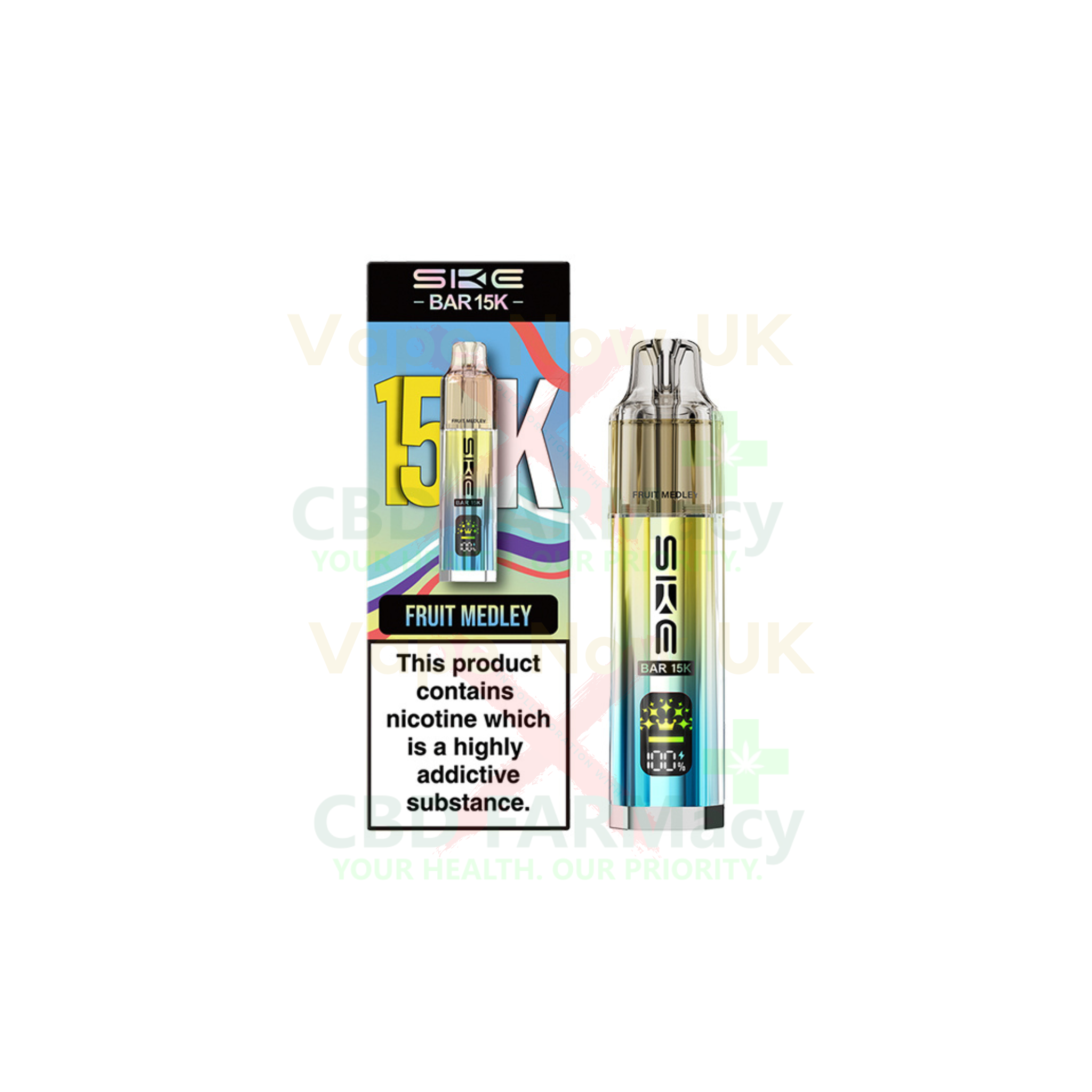 SKE Bar 15K Kit | SKE Crystal 15k Puffs | New 16+ Flavours