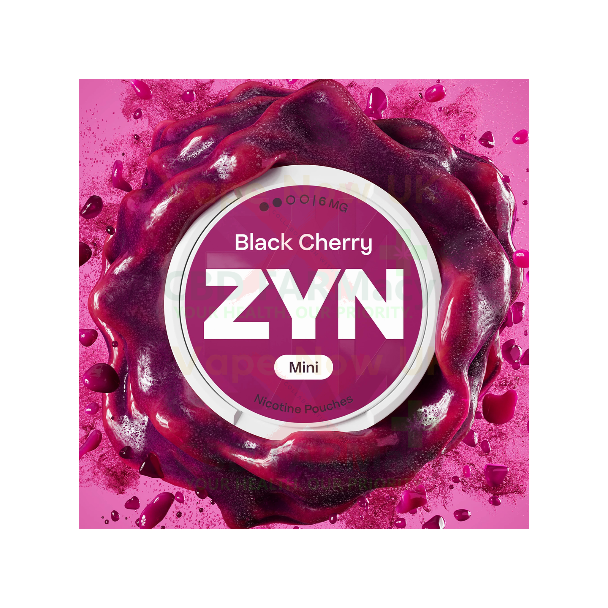 ZYN nicotine pouches black cherry