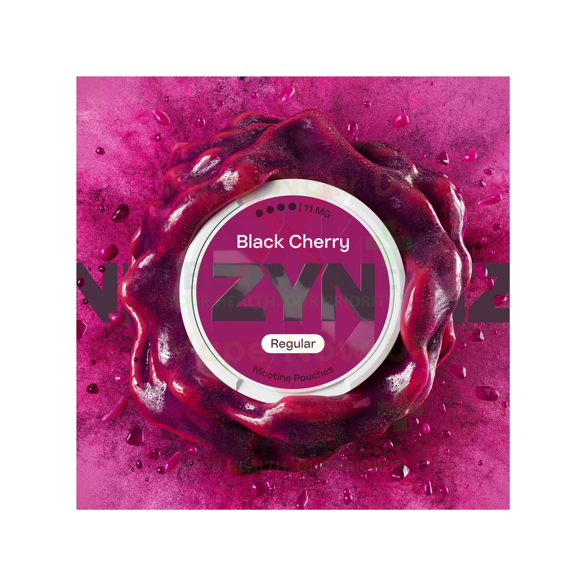 ZYN nicotine pouches black cherry