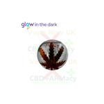 Glass Smoking Pipe Glowing in Dark