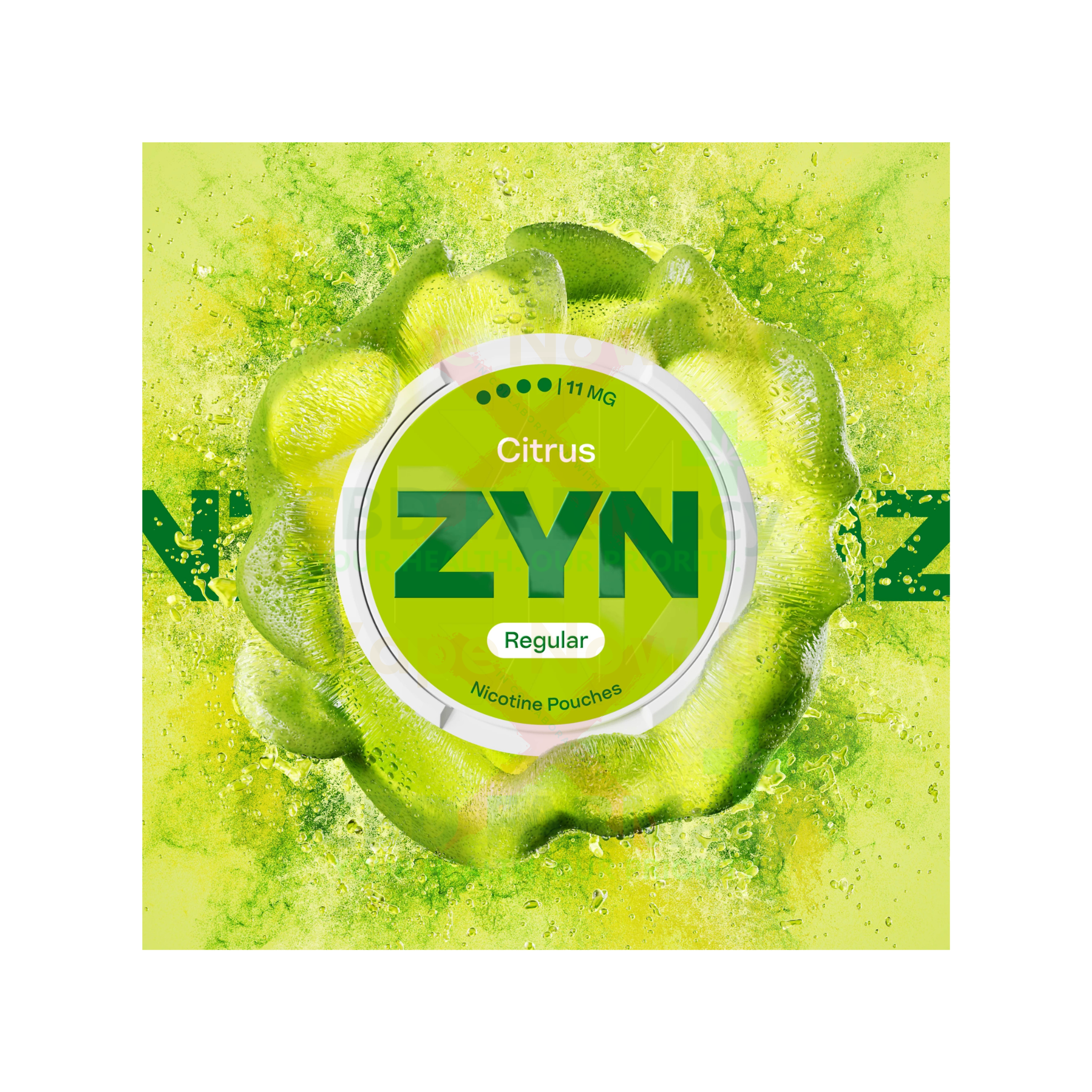 ZYN nicotine pouches citrus