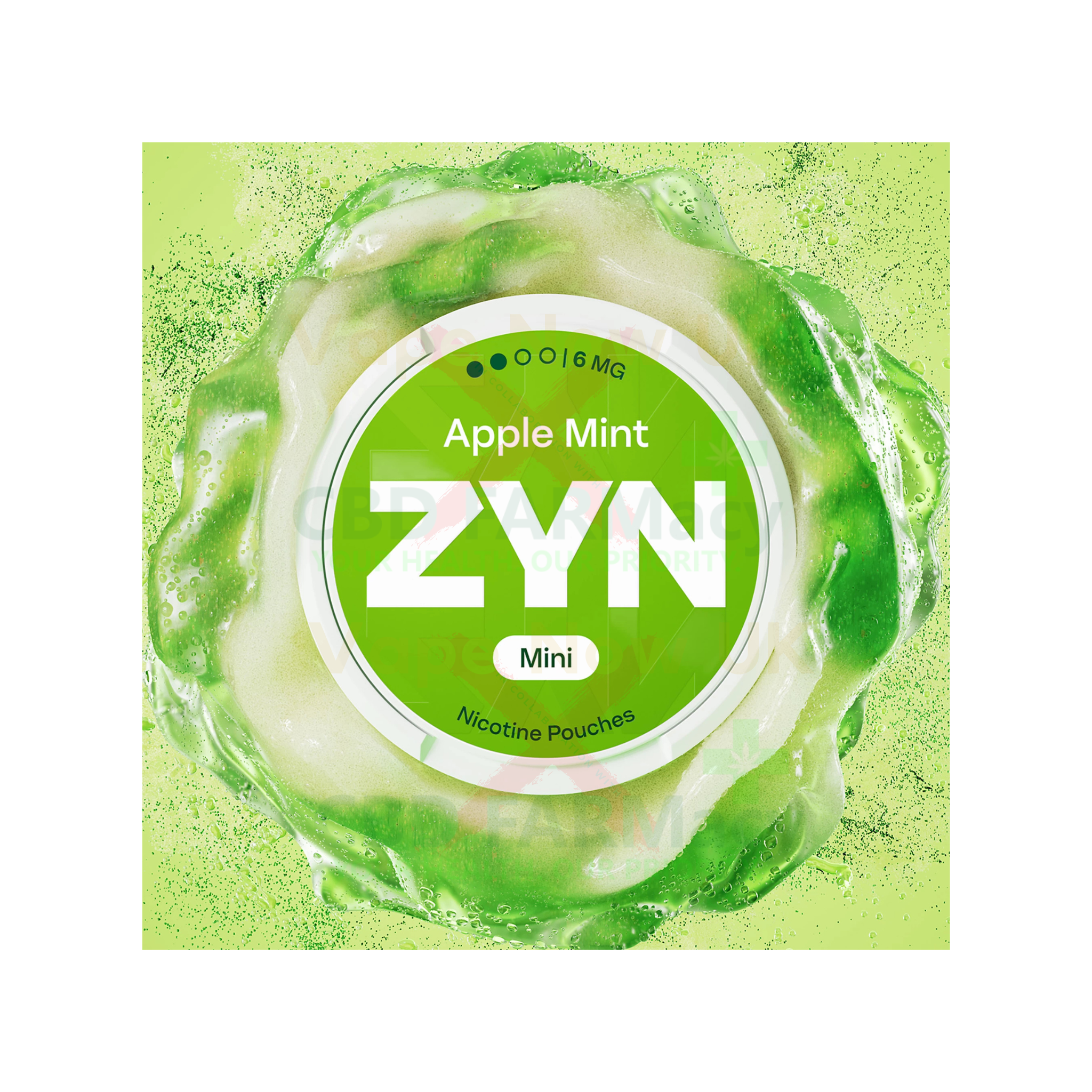 ZYN nicotine pouches Apple Mint