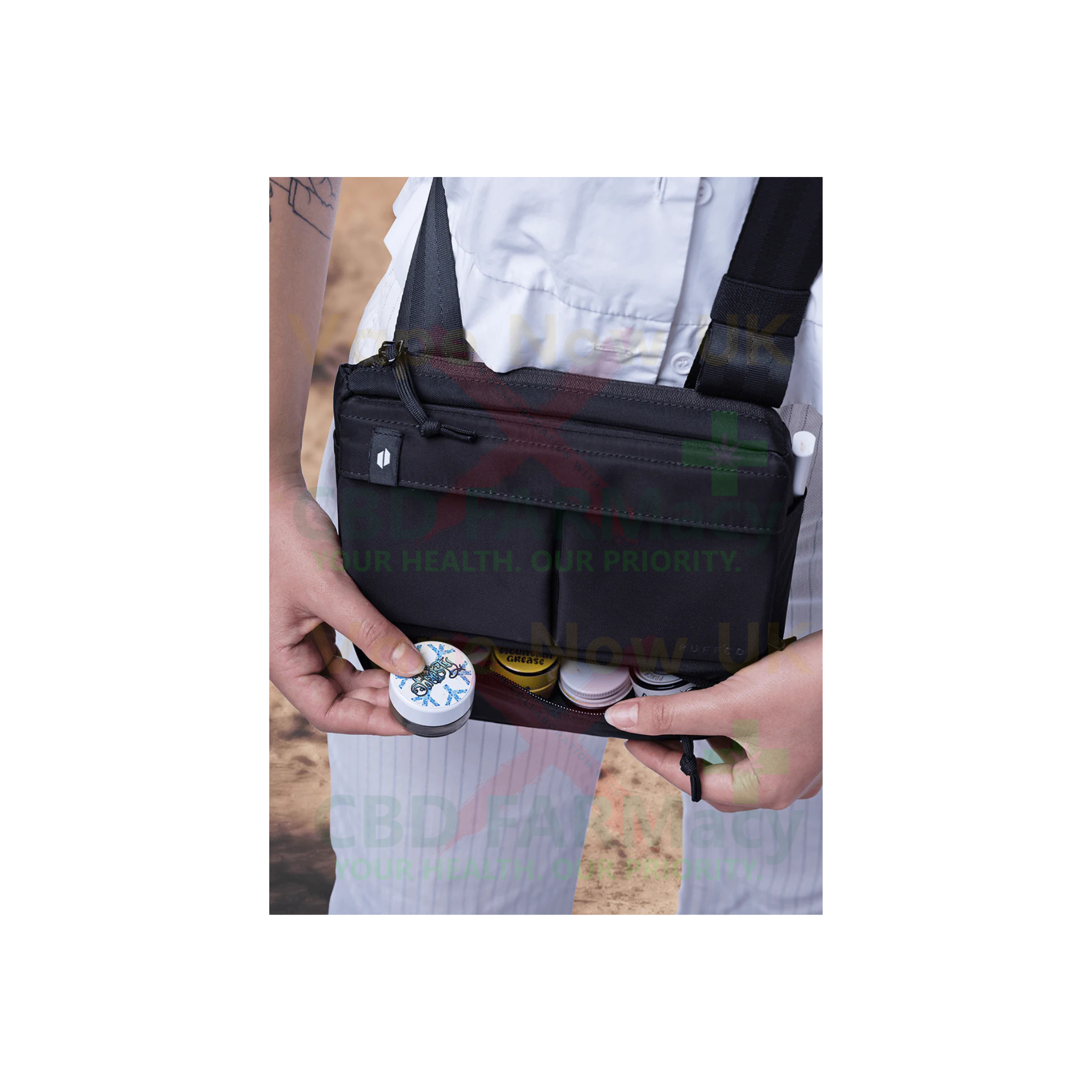 Puffco Proxy Travel Bag | Beige | High-Fashion, High-Function