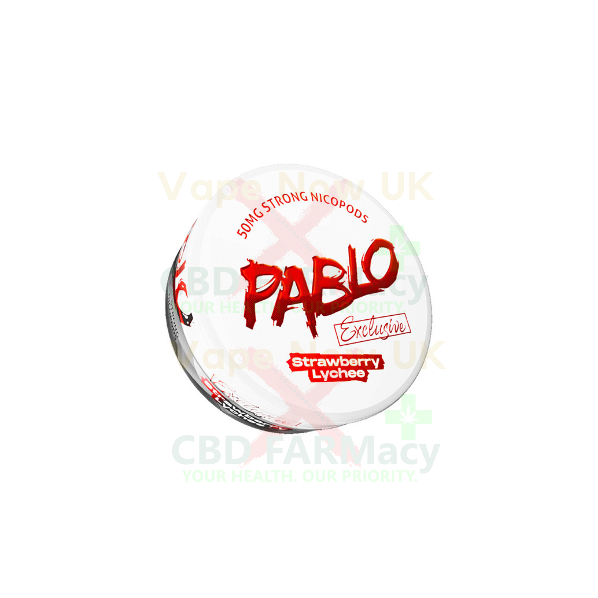 Pablo nicotine pouch strawberry lychee