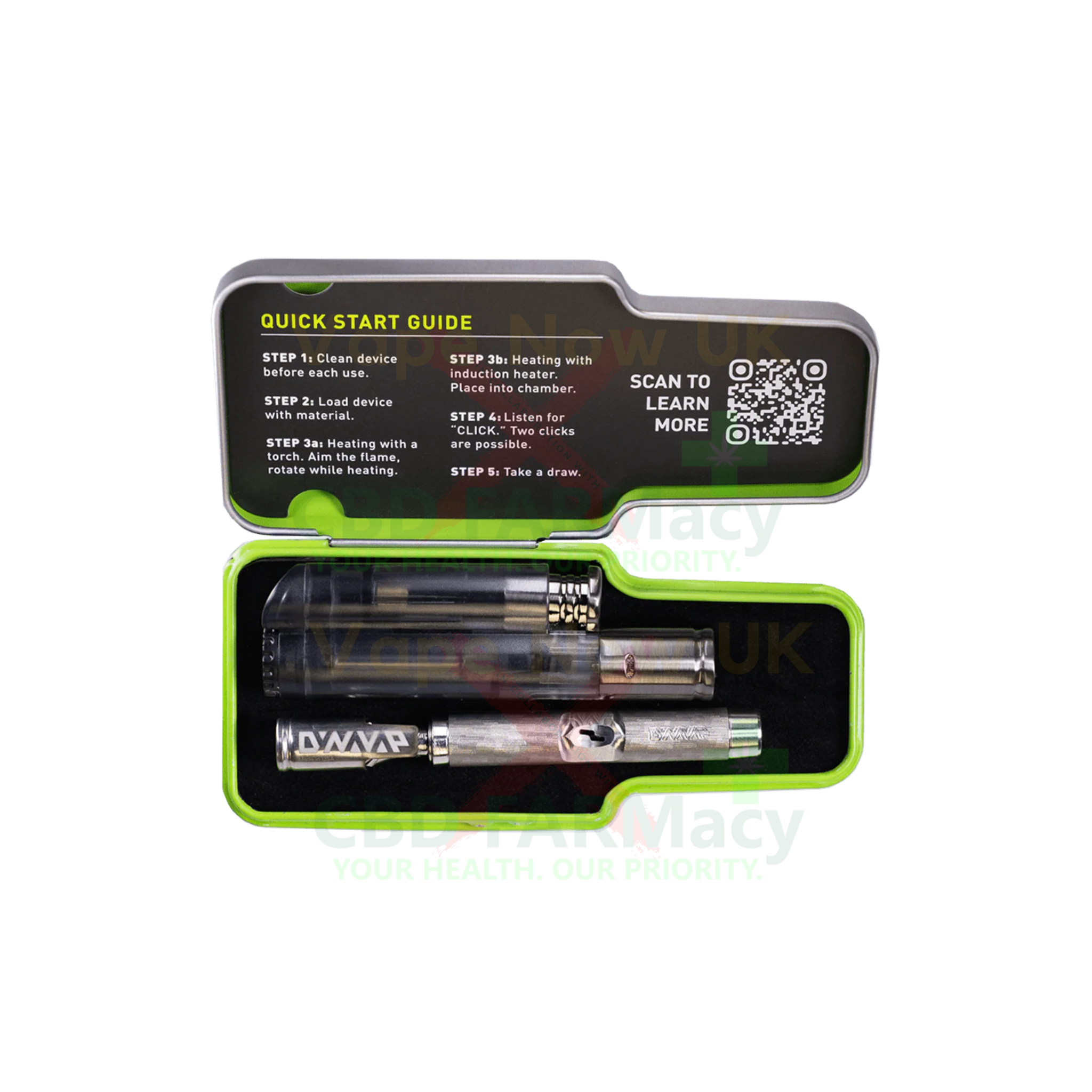 DynaVap M7 | Battery-Free Dry Herb Vaporizer | Stainless Steel