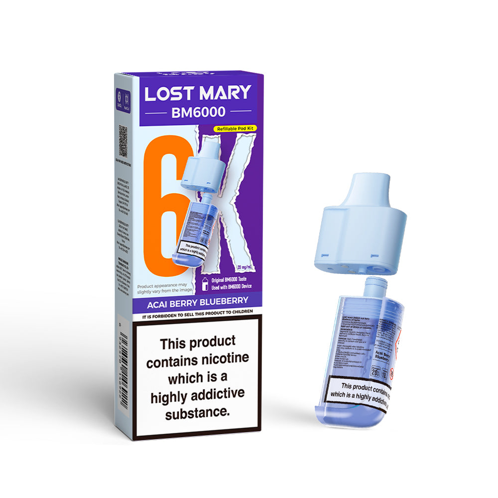 LOST MARY BM6000 PRE-FILLED PODS