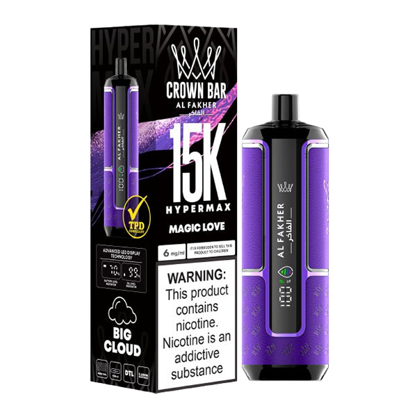 Al Fakher Crown Bar - 15,000 Puffs - Disposable Vape