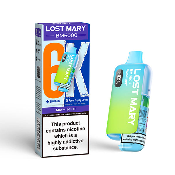 Lost Mary - BM 6000 Puff - Disposable Vape