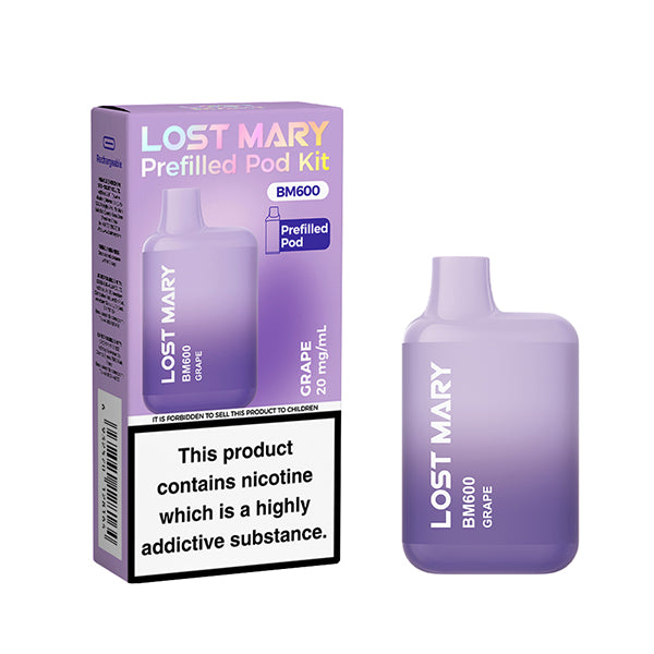 LOST MARY BM600 Pre-Filled Pod Vape Kit