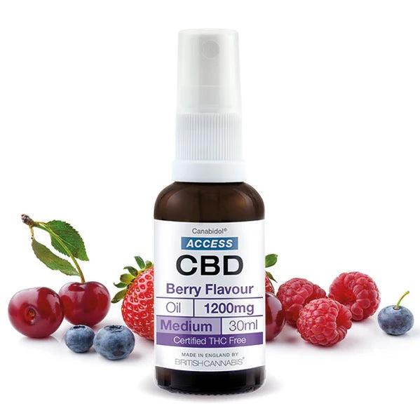 Canabidol Access CBD - Berry Flavour Oil 30ml - 2400MG