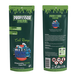 Professor Herb - Disposable H4CBD Vape Pen 85%+ 850mg - Cherry Zittlez