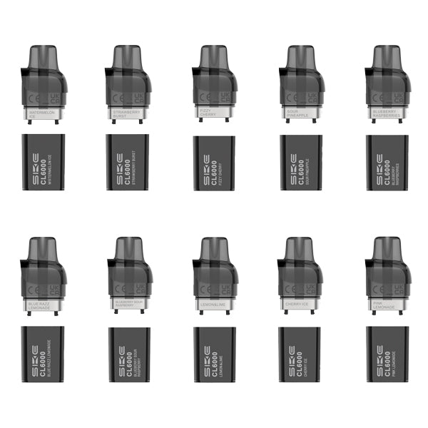 SKE CRYSTAL CL6000 Pods - (Re-fill)