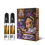 CBD Vape Cartridges | Full Spectrum Gelato  55% | AZTEC re-fills x2