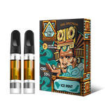 CBD Vape Cartridges | Full Spectrum Gelato  55% | AZTEC re-fills x2