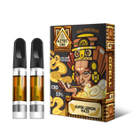 CBD Vape Cartridges | Full Spectrum Gelato  55% | AZTEC re-fills x2