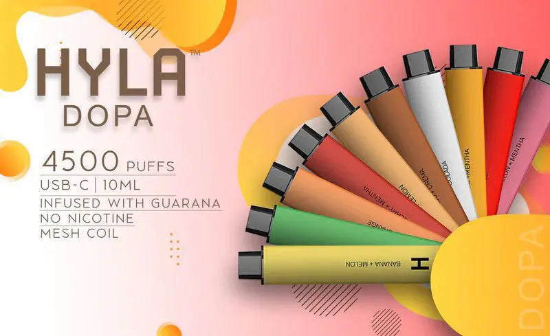 HYLA - Disposable Device - 4500 puffs Dopa