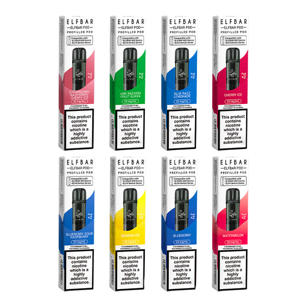 Elf Bar 600 Original v1 - Pre-Filled Pods (2Pack)