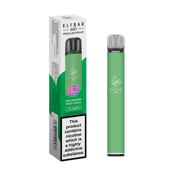 Elf Bar 600 Original v1 - Pre-Filled Pod Vape Kit
