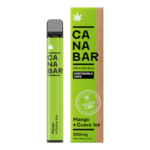 Apple, Pear, Peach CANABAR™ Disposable CBD Vape Device 500mg CBD + CBG