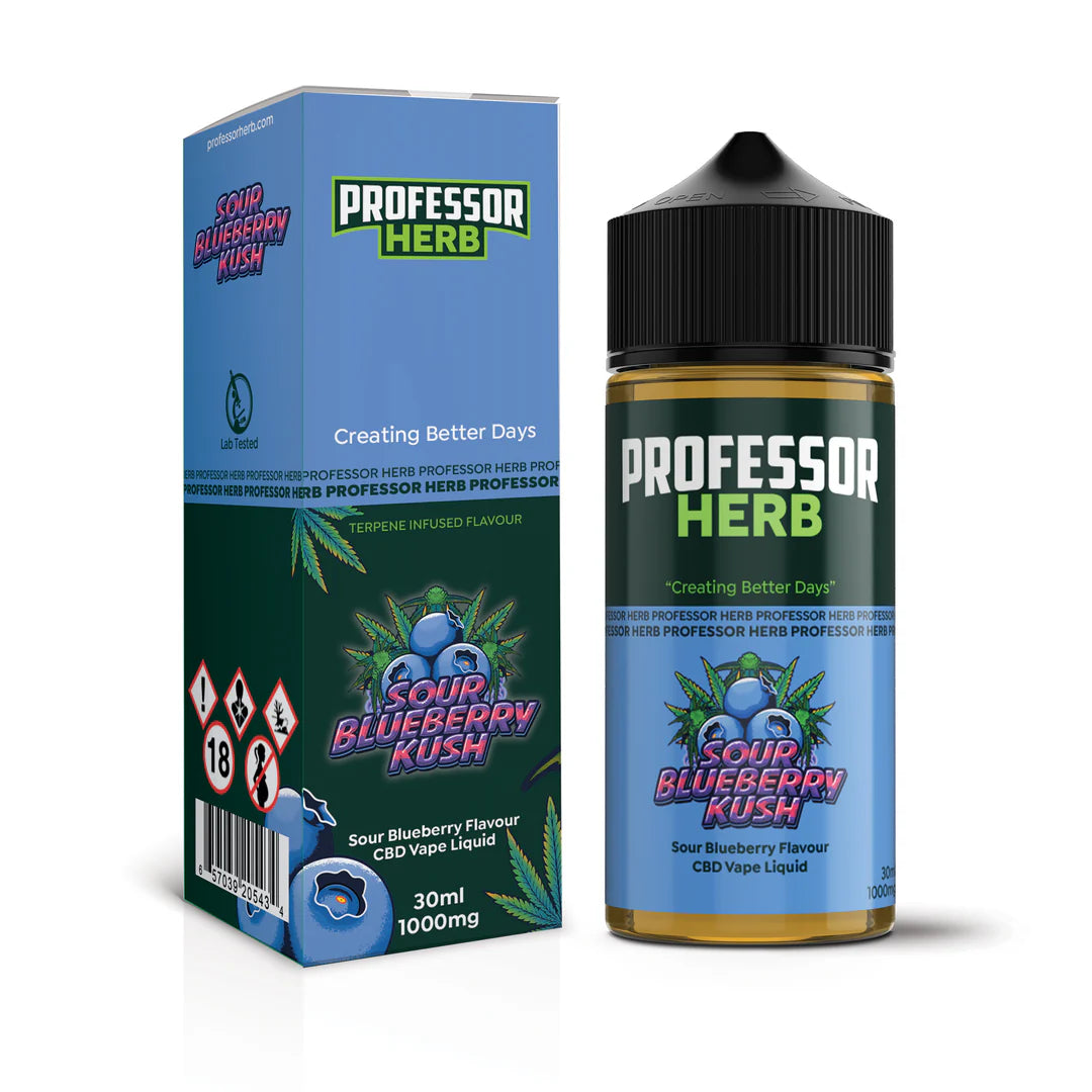 Professor Herb - CBD Vape E-Liquid - Mango Sherbet - 1000mg/30ml