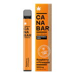 Apple, Pear, Peach CANABAR™ Disposable CBD Vape Device 500mg CBD + CBG