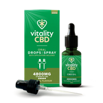 Vitality CBD - Natural Flavour CBD Oil 4800mg - Drops & Spray 30ml