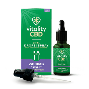 Vitality CBD - Berry Flavour CBD Oil 4800mg - Drops & Spray 30ml