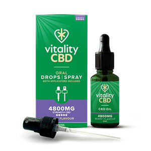 Vitality CBD - Berry Flavour CBD Oil 2400mg - Drops & Spray 30ml