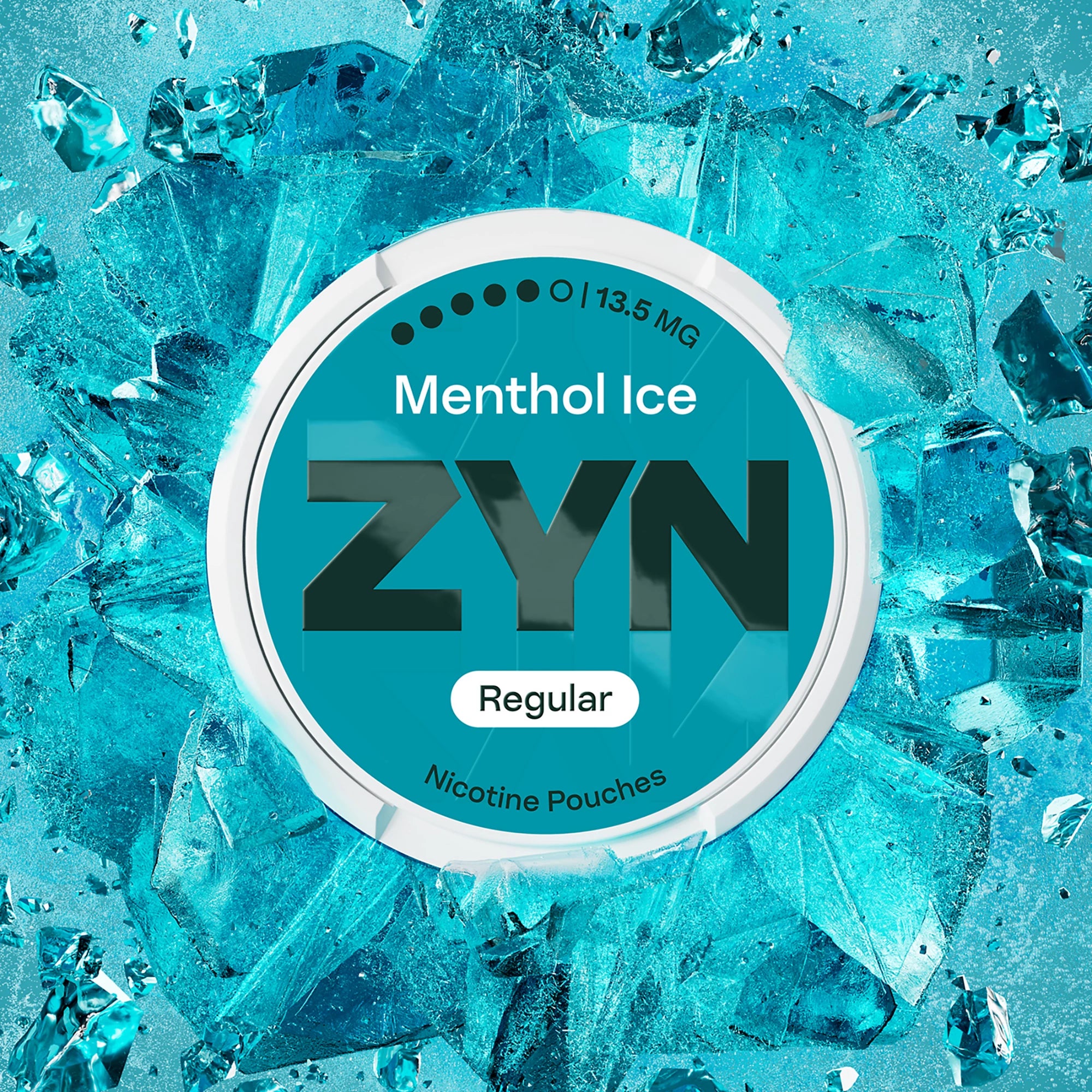 ZYN nicotine pouches menthol ice